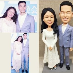 Custom Handmade Your 3D portrait Art Doll